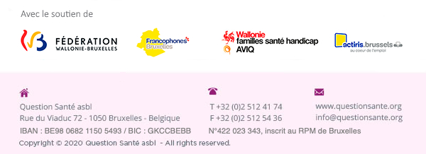 Lettre d'information Question Santé - Footer