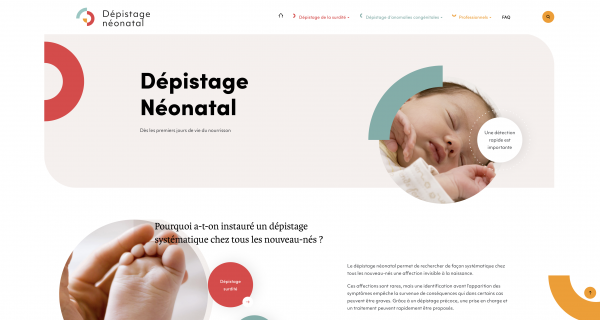 site dépistage néonatal