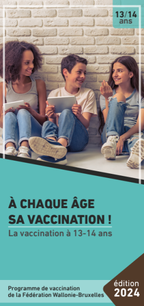 A Chaque âge Sa Vaccination 13 14 Ans