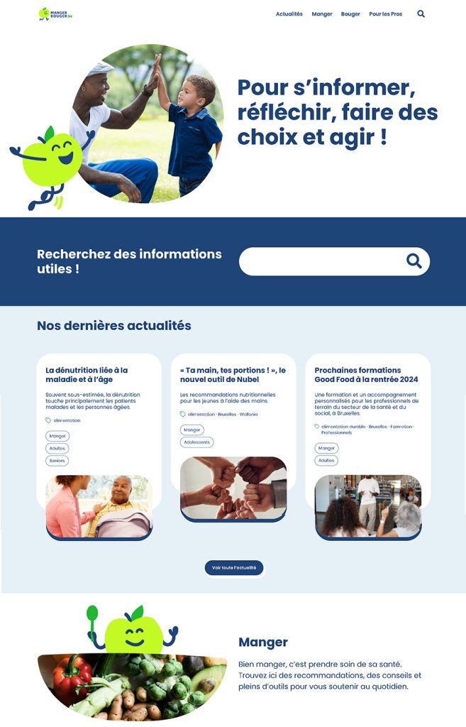 Site Mangerbouger.be