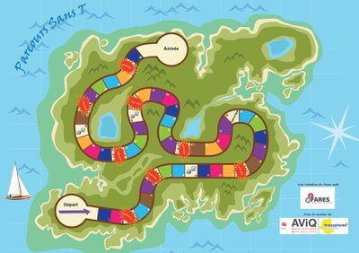 Jeu parcours sans t
