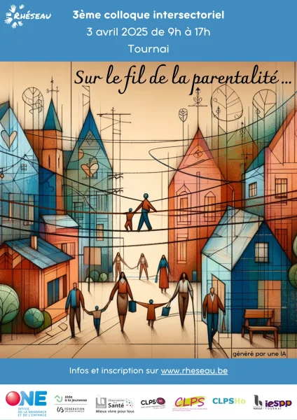 Affiche colloque Sur Le Fil De La Parentalite
