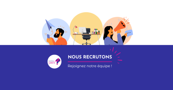 Question Santé recrute un ou une secrétaire