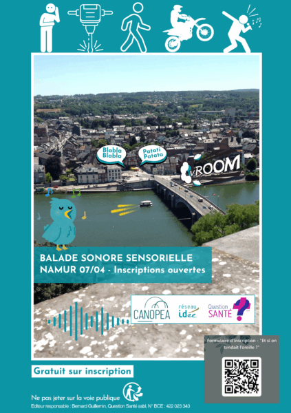 Balade sonore Namur 07/04