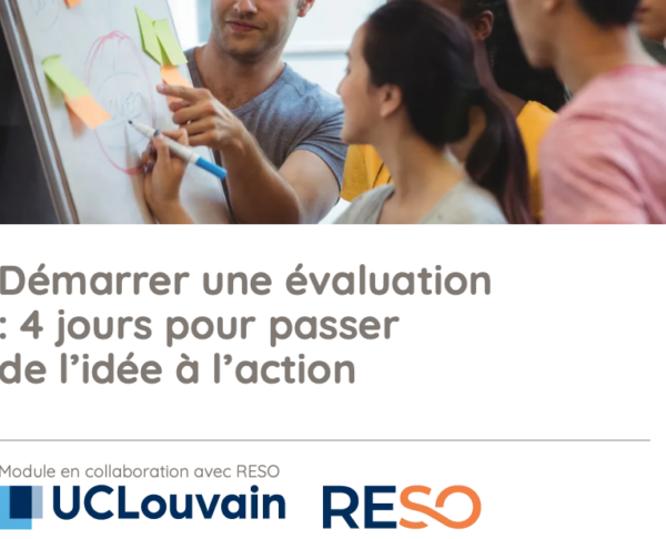 E-Mag BXL santé n°27- Agenda : formation : Démarrer une évaluation